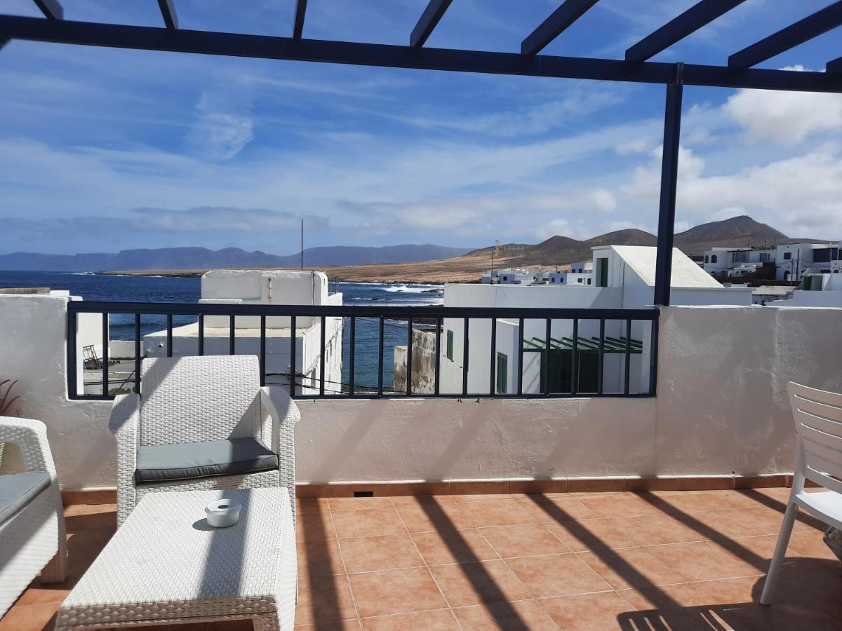 Apartamento Gran terraza con muy bonitas vistas Caleta de Caballo Exterior foto