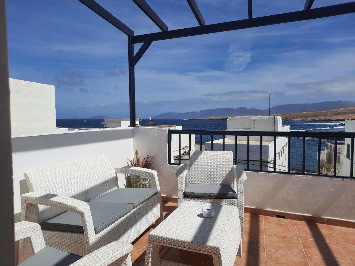 Apartamento Gran terraza con muy bonitas vistas Caleta de Caballo Exterior foto
